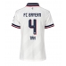 Maillot de foot Bayern Munich Jonathan Tah #4 Extérieur vêtements Femmes 2026-27 Manches Courtes